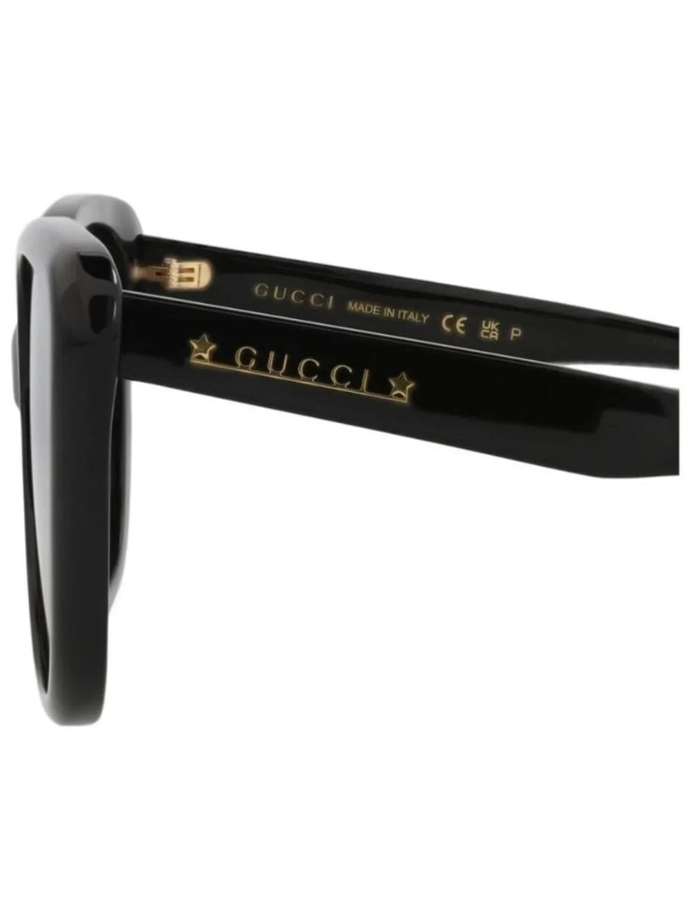 New Gucci Womens Cat Eye Black Black Brown Fashion Designer Sunglasses